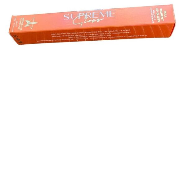 Jeffree Star Entwined Supreme Gloss New In Box Peach Lipstick 🍑 - Picture 2 of 3